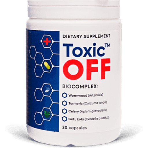 Toxic Off natural supplement made with high-quality